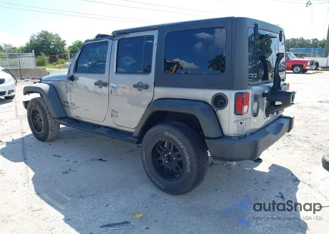 2015 Jeep Wrangler Unlimited Sport из США, поврежденный, VIN 1C4BJWDG1FL766956